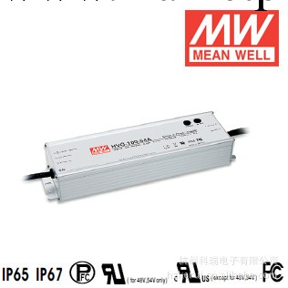 明緯LED恒壓+恒流電源 HVG-100-48 100W48V 帶PFC寬輸入LED電源工廠,批發,進口,代購