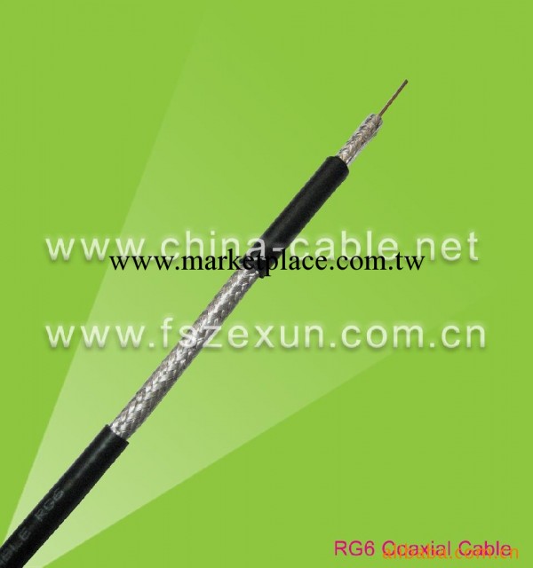 出口/供應同軸電纜Coaxial Cable RG6/射頻線RG6 (0.8 CCS)批發・進口・工廠・代買・代購