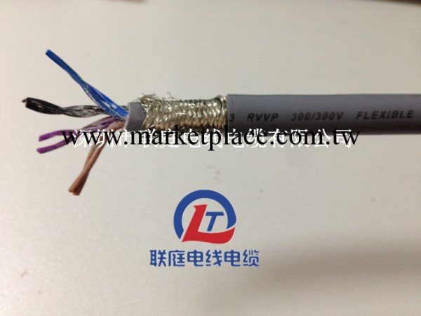 多芯電線PVC雙護套拖鏈信號電纜中度柔性雙護套拖鏈屏蔽電纜工廠,批發,進口,代購