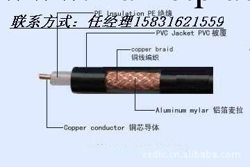 視頻同軸電纜SYV-50-15.   7*1.54視頻線價格工廠,批發,進口,代購