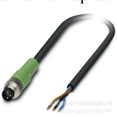 M8 傳感器/執行器電纜3P針式轉自由出線 10 m  1404694工廠,批發,進口,代購