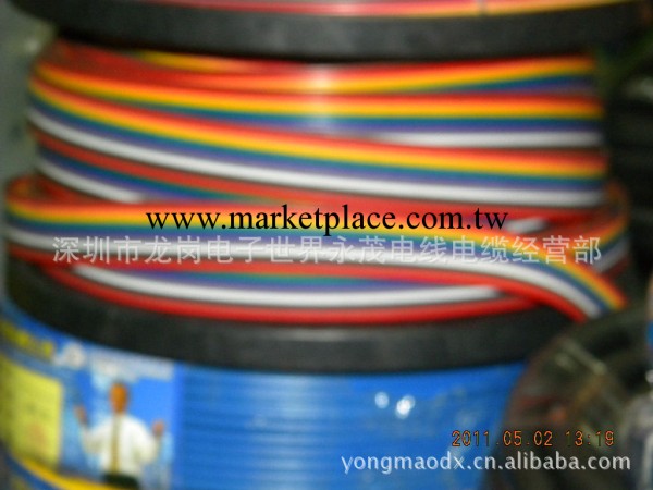 彩排線 灰排線  1007-20AWG    12P彩排線工廠,批發,進口,代購