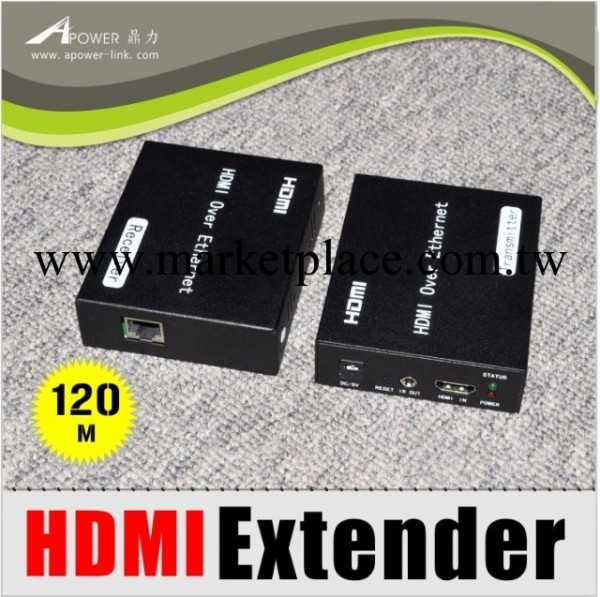 鼎力 HDMI網絡延長器100-120米信號增強 中繼器網絡延長 網線HDMI工廠,批發,進口,代購