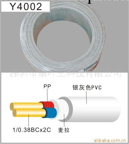 供應兩芯電話線,銀葉王,傢居工程線工廠,批發,進口,代購