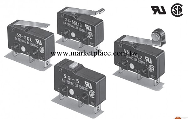 OMRON 歐姆龍  微動開關 SS-10GL13批發・進口・工廠・代買・代購