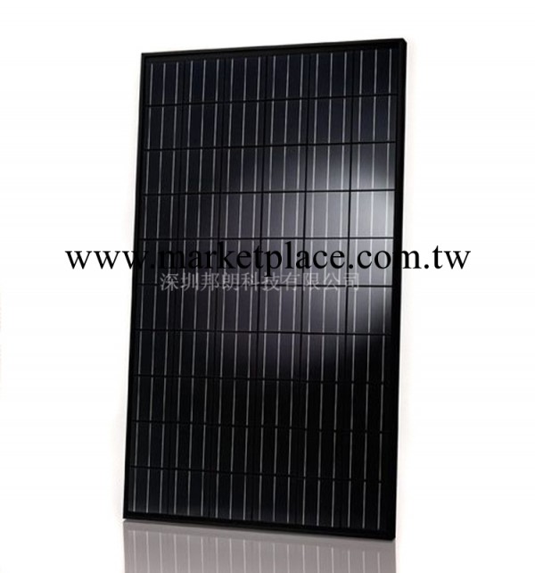 黑色邊框太陽能電池板 單晶 輸出功率200W-245W批發・進口・工廠・代買・代購