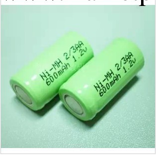 供應 鎳氫5號 2/3AA600MAh 1.2 V 電動剃須刀專用電池芯工廠,批發,進口,代購