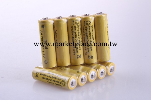 鎳鎘AA 700mAh 1.2V 5號充電電池,電動/遙控玩具電池 可充800次工廠,批發,進口,代購