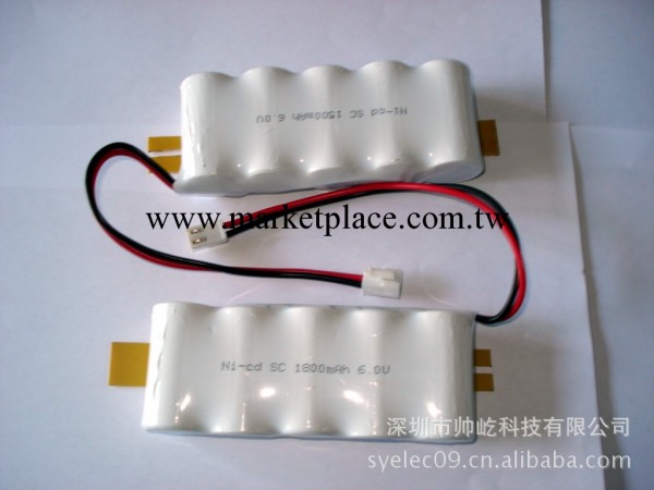 生產商上海 批發供應 SC1800/6V應急燈電池 SC1800電池組 批發批發・進口・工廠・代買・代購