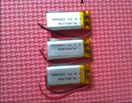 3.7V聚合物鋰電池 451836藍牙耳機電池 厚4.5寬18長36MM批發・進口・工廠・代買・代購