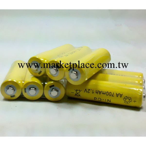 廠傢直銷 5號可充電電池 電池批發 5號電池(700mah)鎳鎘充電池批發・進口・工廠・代買・代購