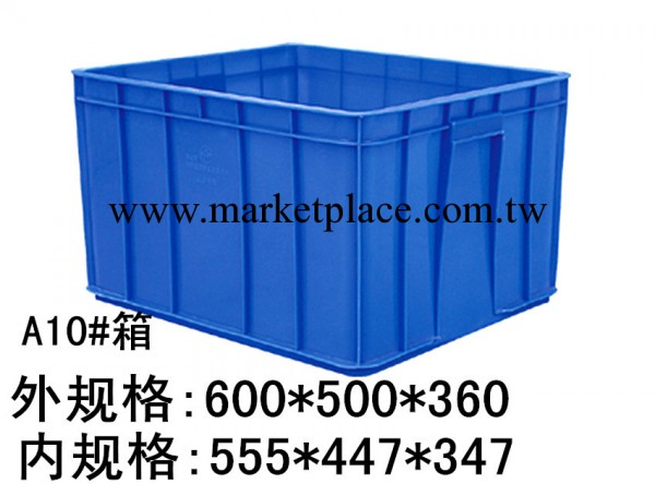 廠傢供應工農業耐摔塑料周轉筐 藍色塑料箱 單個起批工廠,批發,進口,代購