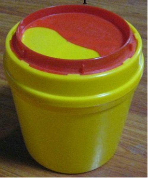 全新料醫用圓形利器盒 4L黃色塑料利器盒系列工廠,批發,進口,代購