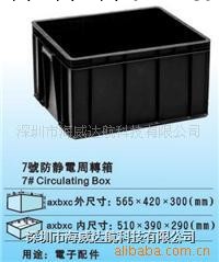 供應防靜電周轉箱 7號HWD-C3019工廠,批發,進口,代購