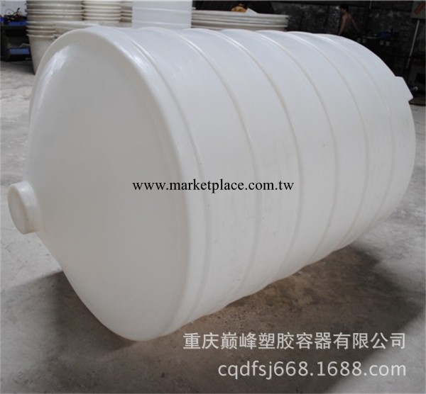 中型安全PE塑料錐底儲罐水塔容器CPT-1000L工廠,批發,進口,代購