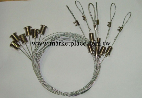 供應鋼絲繩 包膠鋼絲繩 塗塑鋼絲繩  鋼絲繩配件  燈飾掛繩工廠,批發,進口,代購