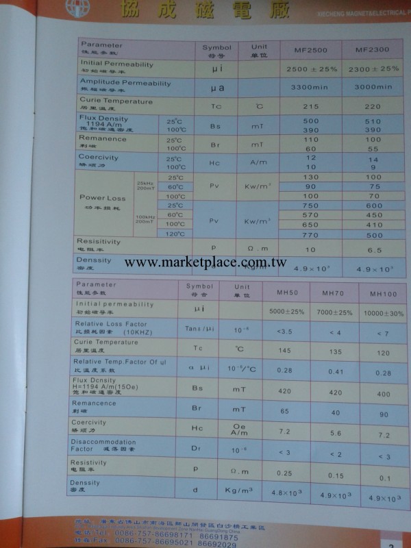 上海寶鋼5k錳鋅磁性材料批發・進口・工廠・代買・代購