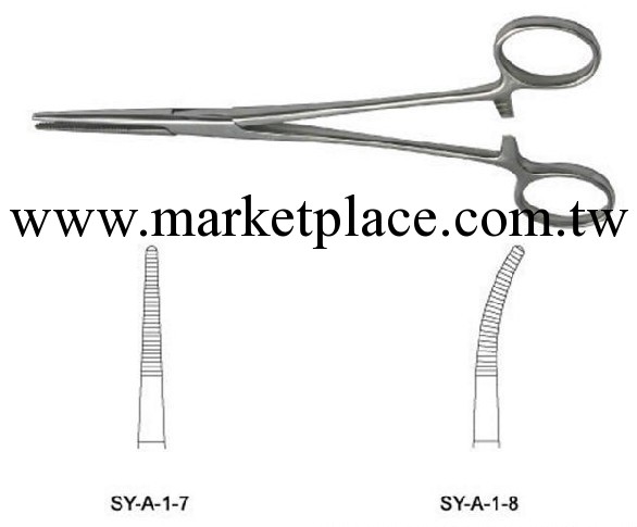張傢港雙銀止血鉗  醫療手術器械工廠,批發,進口,代購