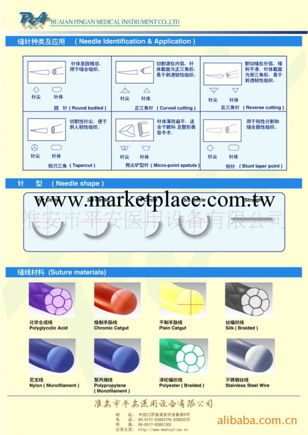 縫合針產品系列工廠,批發,進口,代購