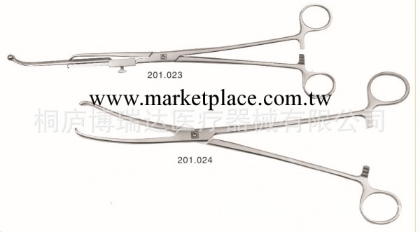 醫療廠傢 婦科 腹腔鏡手術器械：普通宮頸鉗（彎頭） 可調宮頸鉗工廠,批發,進口,代購