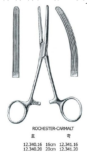 直槽止血鉗 直 ROCHESTER-CARMALT forceps, str.工廠,批發,進口,代購