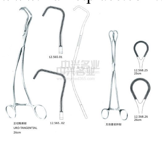 搭橋手術用心耳鉗-大號19cm工廠,批發,進口,代購