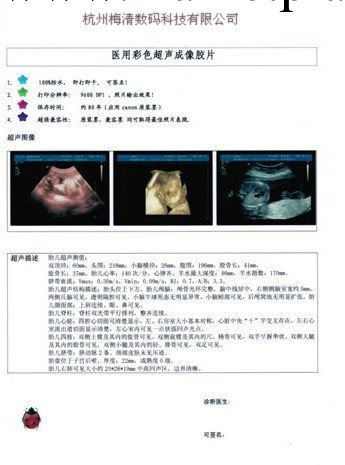 醫院B超激光打印料工廠,批發,進口,代購