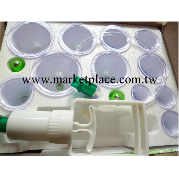 康念  經絡保健器材拔罐器 12罐拔罐器  帶延長管真空抽氣拔罐器工廠,批發,進口,代購