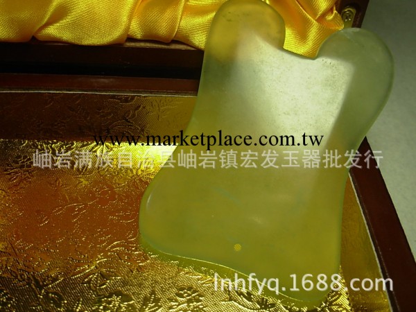 岫巖玉電療刮痧板 加厚1件代發 Xiuyan Jade scraping plate工廠,批發,進口,代購