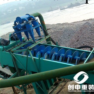 上海創申生產新型螺旋洗砂機，洗砂機設備,砂石式洗砂機工廠,批發,進口,代購