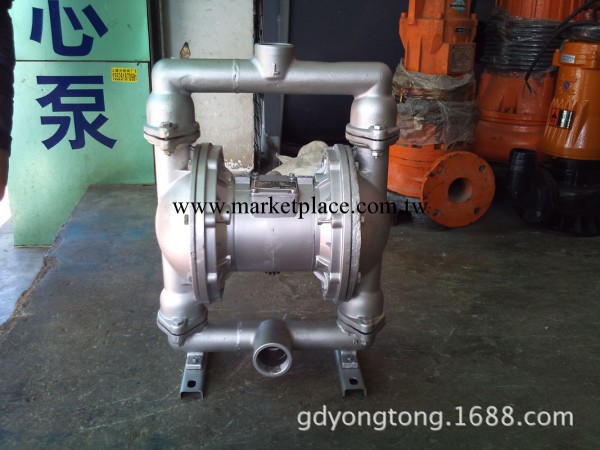 鋁合金QBY-40氣動隔膜泵  泵吸各種腐蝕性液體工廠,批發,進口,代購