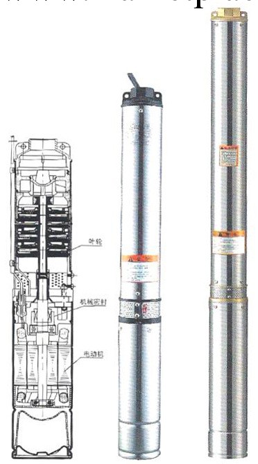 新界水泵東莞總代理直供--QJ(D)Y型井用小型多級潛水電泵工廠,批發,進口,代購