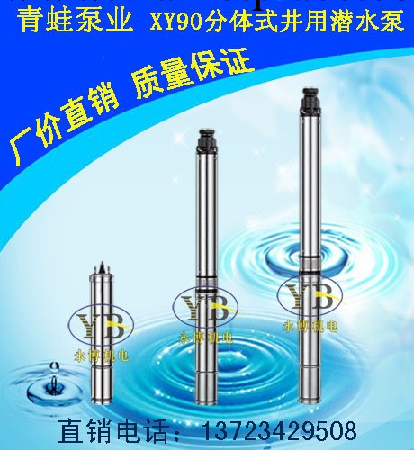 廣東深圳批發上海青蛙深井泵XY90QJ5-100/14-2不銹鋼多級深井泵工廠,批發,進口,代購