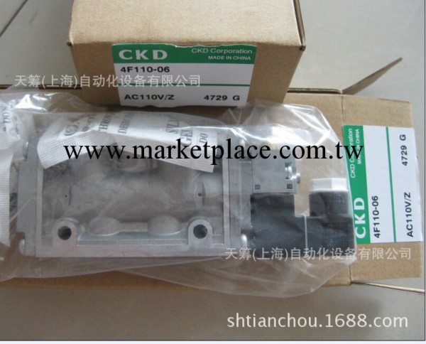 低價供應日本CKD電磁閥4F110-06-AC110V，原裝正品，假一賠十工廠,批發,進口,代購