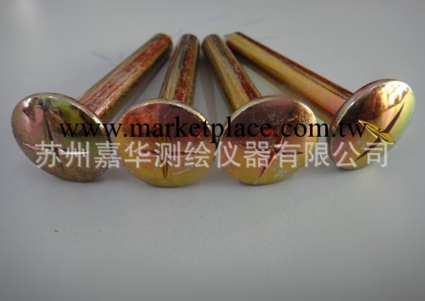 3CM/5CM/7CM/10CM全鋼測釘/測量標志專用測釘/十字測釘/界址釘工廠,批發,進口,代購