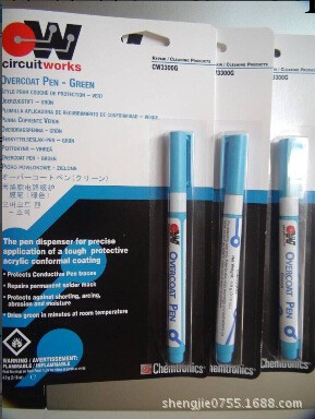 Chemtronics 塗層筆 CW3300G，綠油筆，綠油漆筆，線路板塗層工廠,批發,進口,代購