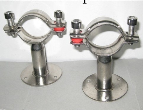 衛生級不銹鋼管支架 帶底座管道支架 （高度可定做）批發・進口・工廠・代買・代購