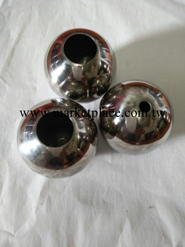 廠傢直銷不銹鋼裝飾圓球、不銹鋼裝飾穿孔球76mm/201材質規格齊全工廠,批發,進口,代購