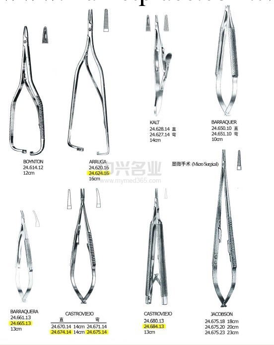 鎢碳鋼顯微針持，彎頭，帶鎖扣17cm工廠,批發,進口,代購