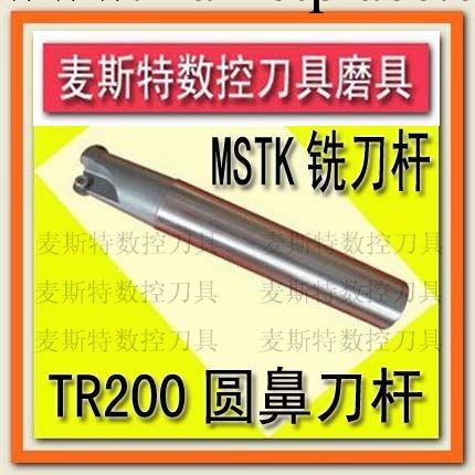 白色加硬MSTK圓鼻銑刀桿TR200 C32-6R35-200-3T數控刀桿TR200刀桿工廠,批發,進口,代購