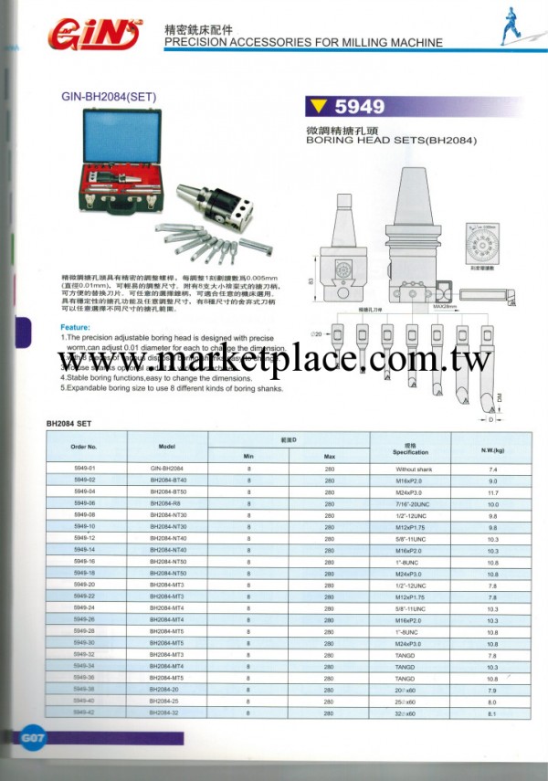 臺灣精展微調精鏜頭工廠,批發,進口,代購