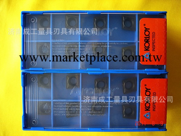 【庫存正品促銷】韓國KORLOY刀片 CCMT09T308-HMP NC6110批發・進口・工廠・代買・代購