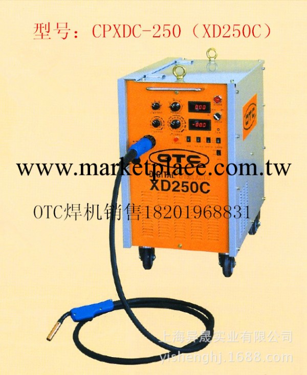 OTC電焊機 型號XD-250C  數字式一體式二保焊機工廠,批發,進口,代購