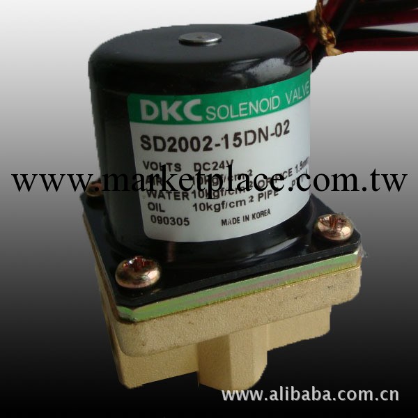 SD2002兩通直動式韓國DKC電磁閥適用於多種流體使用壓力更廣工廠,批發,進口,代購