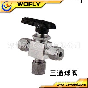 奧飛克球閥，BV3W-1/4卡套，適用於半導體行業,廠傢直銷品質保證工廠,批發,進口,代購