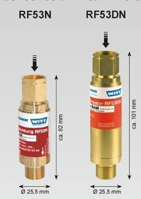 原裝德國進口威特  RF-53N53DN系列氣體回火防止器（阻火器）工廠,批發,進口,代購