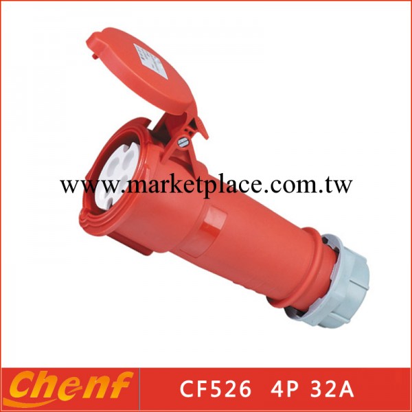 供應CF526工業尼龍連接器 IP44防水防塵連接器 戶外線纜連接器工廠,批發,進口,代購