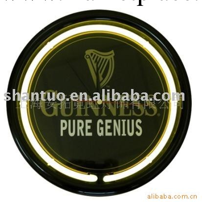 供應12in guinness pvc neon clock 12英寸 廣告  促銷 霓虹鐘工廠,批發,進口,代購