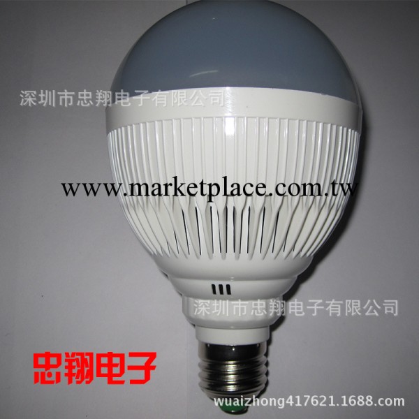 LED球泡燈   E27螺口塑料球泡燈  18W高亮節能球泡工廠,批發,進口,代購