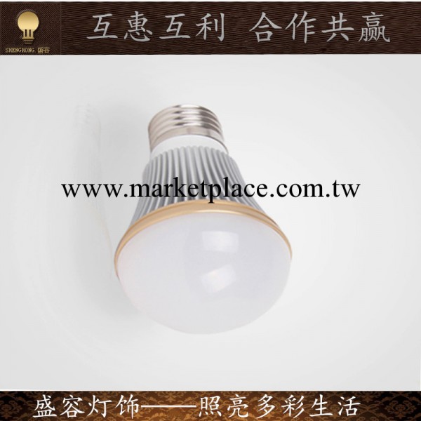 7W LED球泡 LED 金色高檔厚料燈泡 沖壓老化 質保兩年工廠,批發,進口,代購